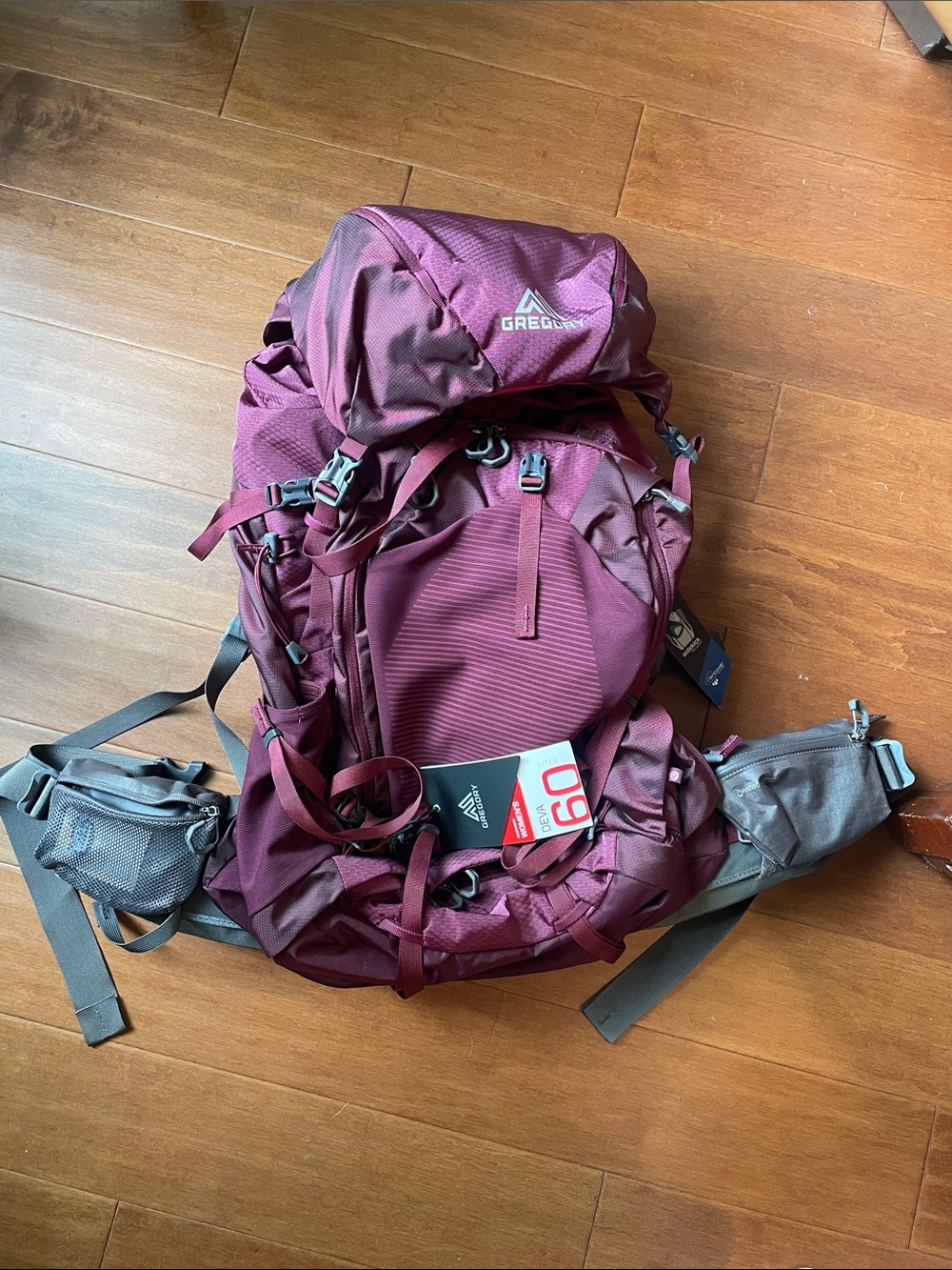 Gregory Deva 60L Women’s XS Backpack Plum Red